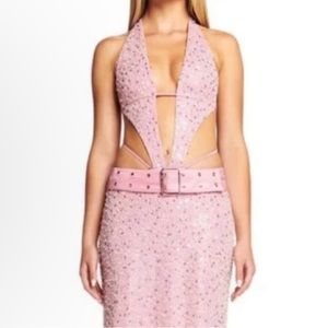 I Am Gia pink luanza dress